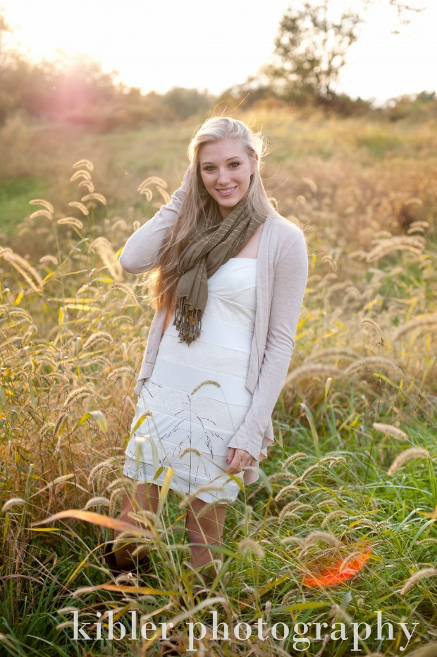 pretty senior girl