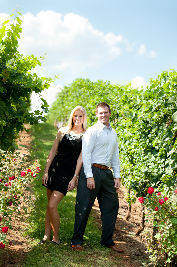 Engagement session at Barboursville Vineyard by Kibler Photography Beth and Alex