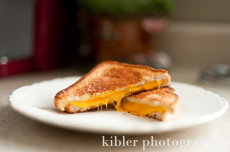 delicious grilled cheese made on our wood stove