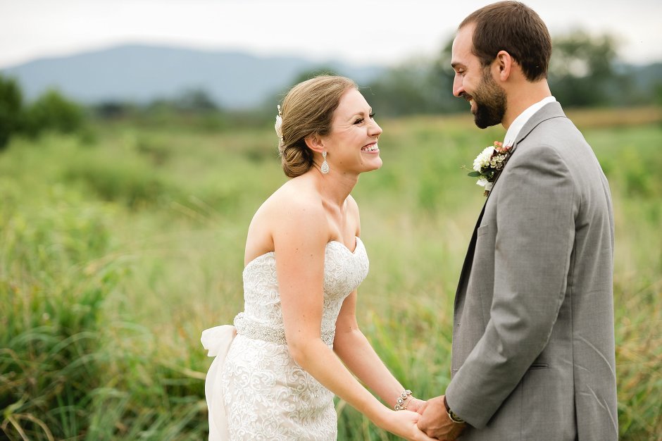 Crozet, Virginia wedding couple happiness