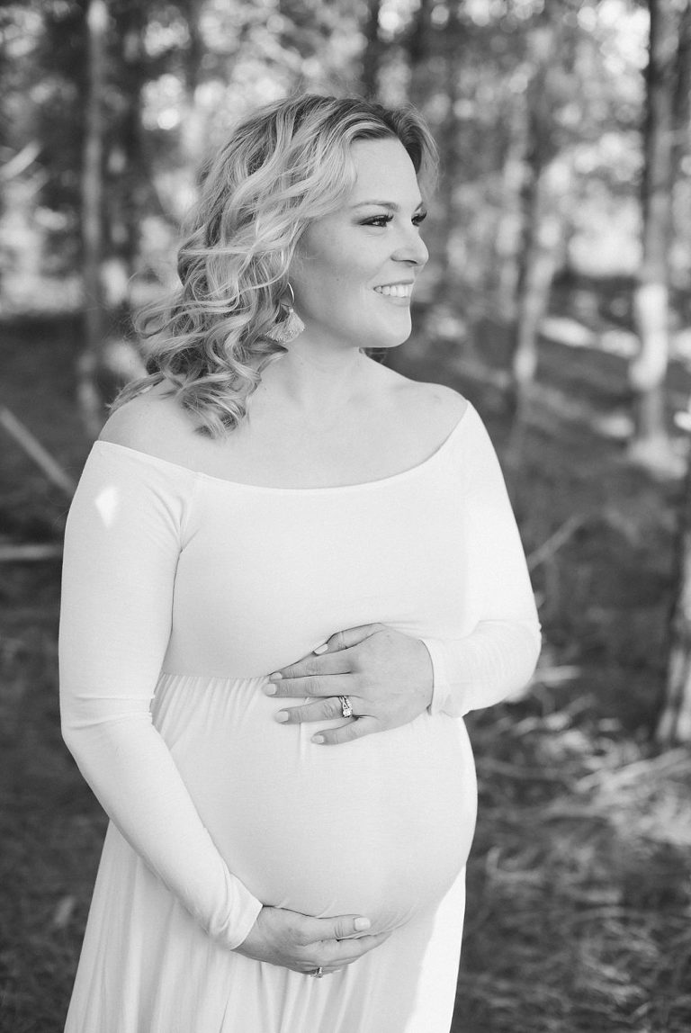 beautiful black and white by Charlottesville Virginia Family photographer