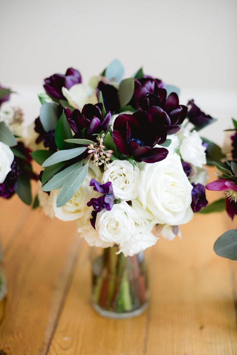 Spring wedding bouquet