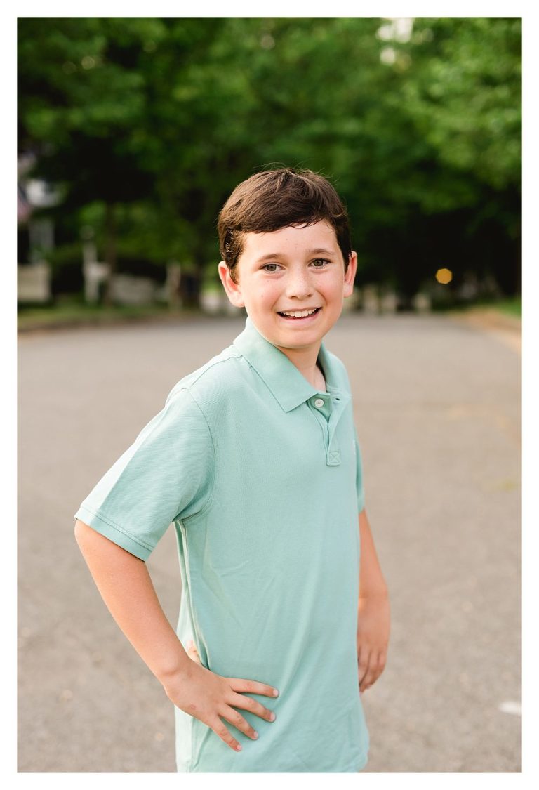 big brother portrait by cville family photographer