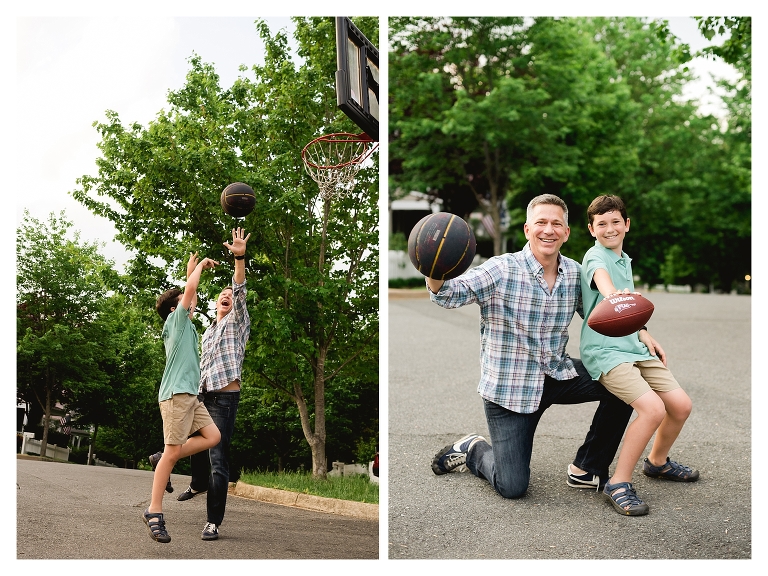 father and son sport portraits by Virginia lifestyle photographer
