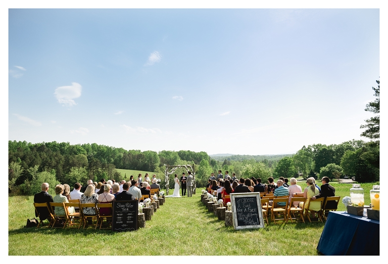 Virginia Farm wedding venue ceremony with blue ridge mountains backdrop-5195.jpg