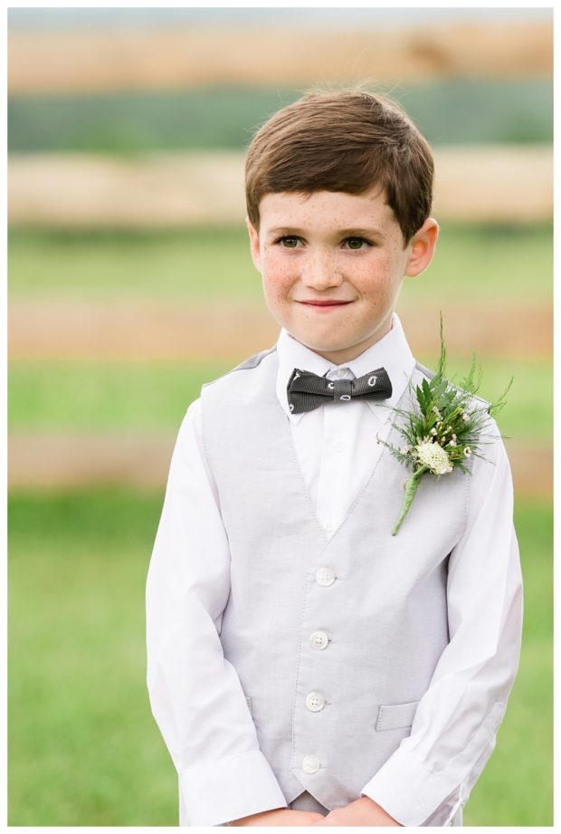 Montfair wedding ring bearer