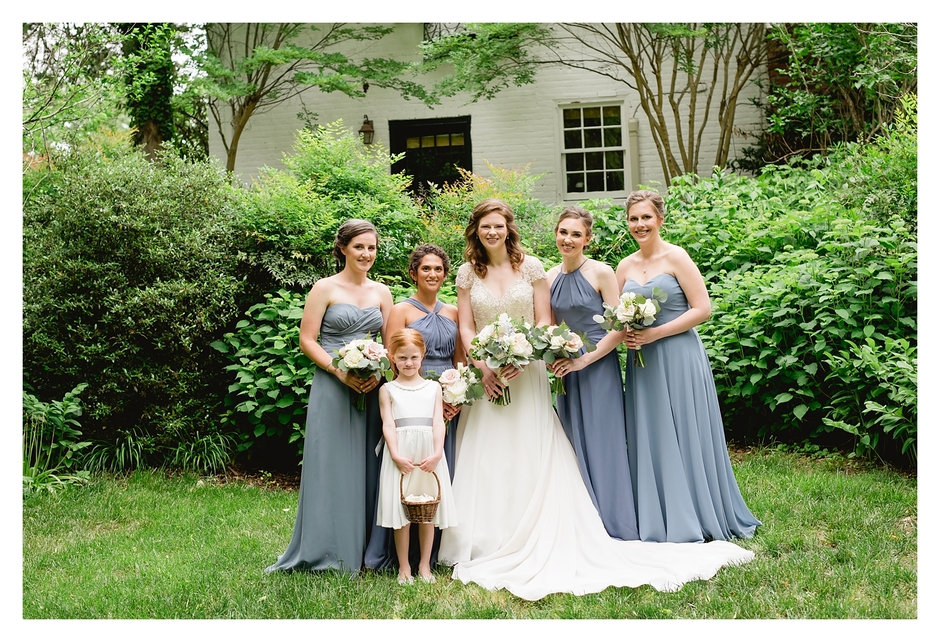 Clifton Inn wedding bridal party