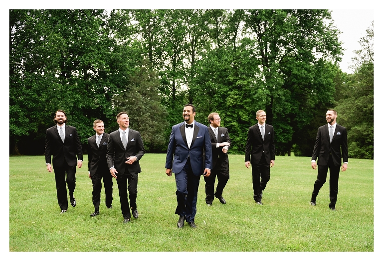 The Clifton Inn Wedding groomsmen