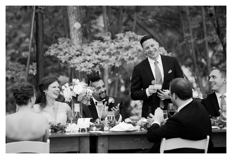 charlottesville virginia wedding venue reception speeches